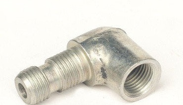 купить Угольник с трубки на корпус насоса М12хМ12